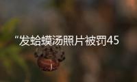 “发蛤蟆汤照片被罚45万”后续：餐馆老板已提起行政诉讼