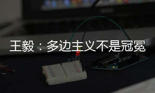 王毅为推多边反对封闭排他
