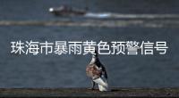 珠海市暴雨黄色预警信号生效
！注意防御！