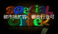 碳市场扩容，哪些行业可能性最大
？