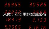 米体	：亚沙里继续缺席布鲁日季前赛，望周末谈妥加盟米兰