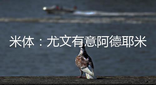 米体桑乔也有可能加盟尤文