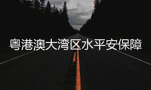 粤港助力大湾区高质量发展