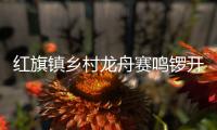 红旗镇乡村龙舟赛鸣锣开赛	，归侨侨眷同舟共济展风采