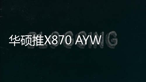 发元主板使用X870芯片组