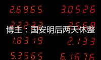 博主：国安明后两天休整	�，下周一恢复训练备战京沪大战