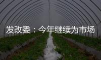 发改委：今年继续为市场主体纾困