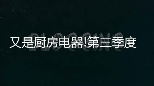 蒸汽炉零售额规模达12.2亿元
