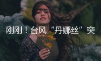 刚刚
！台风“丹娜丝”突然拐弯	�
！“怪异路径”史上首次