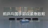 前乒乓国手郭焱紧急致歉！陈熠3