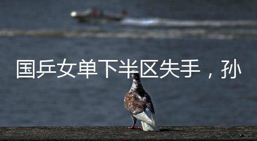 继国乒男队两日四败之后