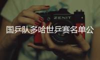 国乒队多哈世乒赛名单公布，王楚钦/孙颖莎混双再携手