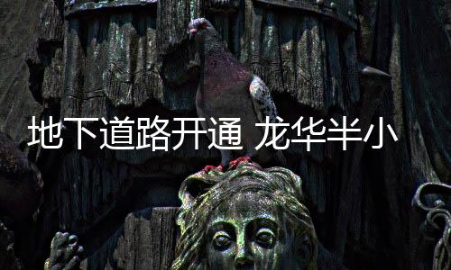 龙华完整的时达地下交通系统