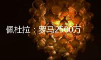 佩杜拉
	
：罗马2500万＋500万报价里奥斯，帕尔梅拉斯要3000万固定