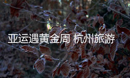 杭州历来是旅游旅游名城