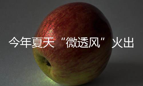 今年减龄与整体微透造型呼应