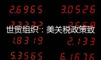 世贸组织�：美关税政策致全球贸易前景严重恶化