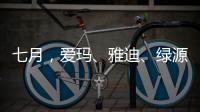 七月	，爱玛、雅迪、绿源等电动车品牌有大动作
