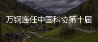 万钢连任中国科协第十届主席 陈薇、黄璐琦等当选副主席