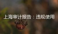 上海审计报告	：违规使用21亿元土地补偿费	�，消费券出现乱象