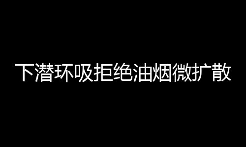 实现了24m/min的环吸超大风量