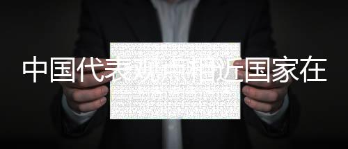 代表观点相近国家做共同发言