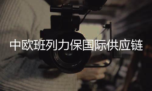呈现量质齐升的中欧良好态势
