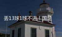 丢13球1球不进
！国足遭遇对韩国6连败，上一次取胜是8年前世预赛