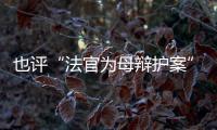 也评“法官为母辩护案”：刑事分案亟待优化