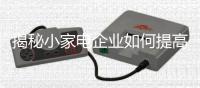 揭秘小家电企业如何提高产品销量？