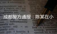 成都警方通报：陈某在小区持刀刺伤赵某
，已被刑拘