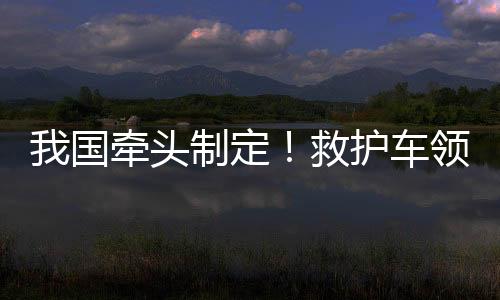 国牵O国这一标准的头制发布