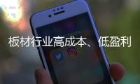 板材行业高成本	、低盈利 迈入微利时代