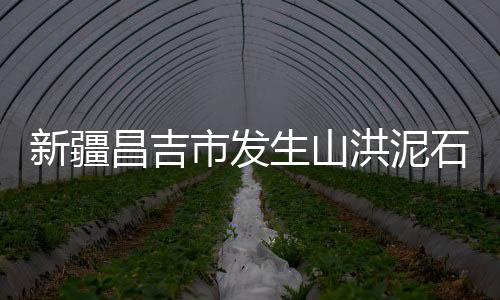市发生山石流17日19时55分
