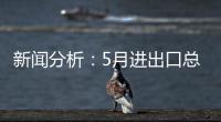 新闻分析：5月进出口总值略有回调，怎么看	？