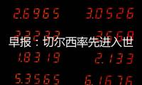 早报
：切尔西率先进入世俱杯决赛