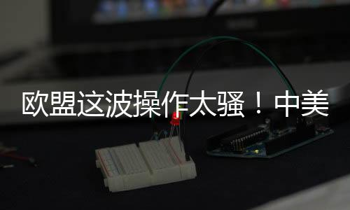 中欧明明前脚还在谈笑风生