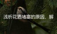 浅析花洒堵塞的原因、解决办法及注意事项