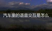 汽车里的语音交互是怎么做到的
	？（经济新方位·小数点里看创新）