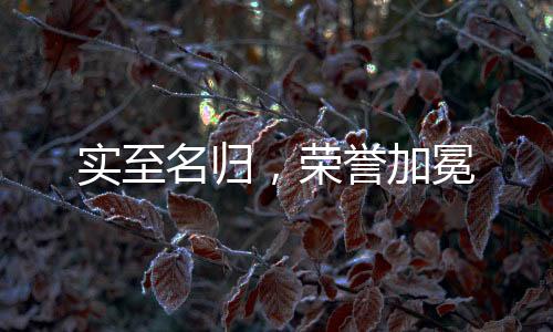 实至名归重视终端用户体验