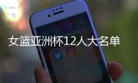 女篮亚洲杯12人大名单浮现
！宫鲁鸣裁掉四人
，张子宇成为冲冠关键