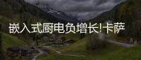 嵌入式厨电负增长!卡萨帝
：唯一逆势增长份额创新高