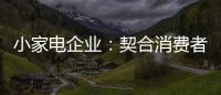 小家电企业�
：契合消费者需求 打造品牌消费