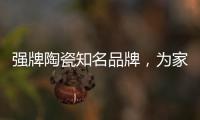 强牌陶瓷知名品牌，为家居添加几何素色色彩