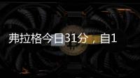 弗拉格今日31分，自10年沃尔后拉斯维加斯夏季联赛状元秀单场最高得分