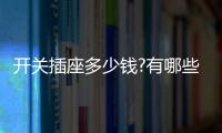 开关插座多少钱?有哪些开关插座品牌
？