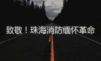 致敬！珠海消防缅怀革命先烈
