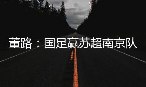 董路国足打南京队10个很正常