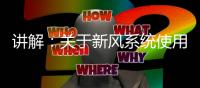 讲解：关于新风系统使用费用及维护费用问题