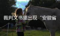 裁判文书里出现“安徽省南京市”�？深圳福田法院通报